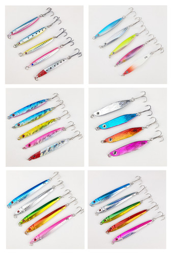 5er set pilker 40g - set, 14-40g