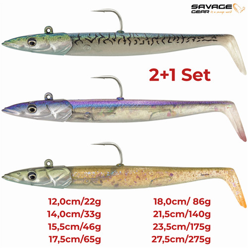 Savage gear sandeel set 1 - savage,