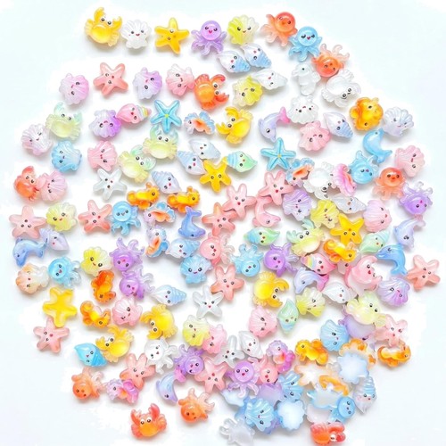 Mini harz meerestiere figuren - harz,