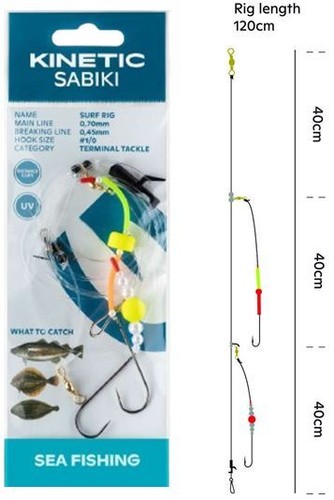 Kinetic sabiki surf rig - surf,